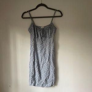 brandy melville blue floral dress